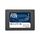 SSD накопитель Patriot P220 (P220S1TB25) [1 ТБ, 2.5" SATA III, чтение: 550 МБ/с, запись: 500 МБ/с, TLC]