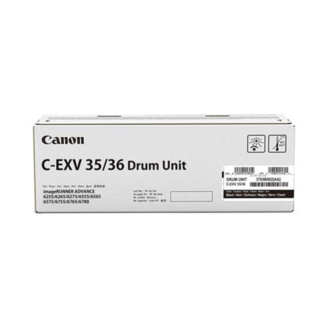 Фотобарабан Canon DRUM C-EXV 35/36 (3765B002AA), оригинальный, черный