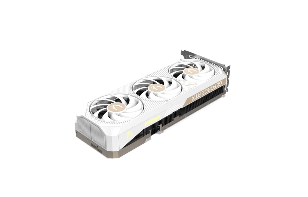 Видеокарта Zotac RTX 5070 Ti SOLID CORE OC White Edition(ZT-B50710Q2-10P) [16 ГБ, GDDR7, 256 бит, HDMI, DisplayPort (3 шт)]