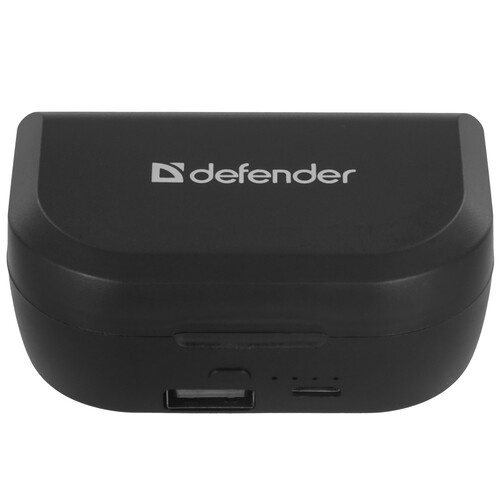 Наушники-вкладыши беспроводные Defender Twins 639 черный
