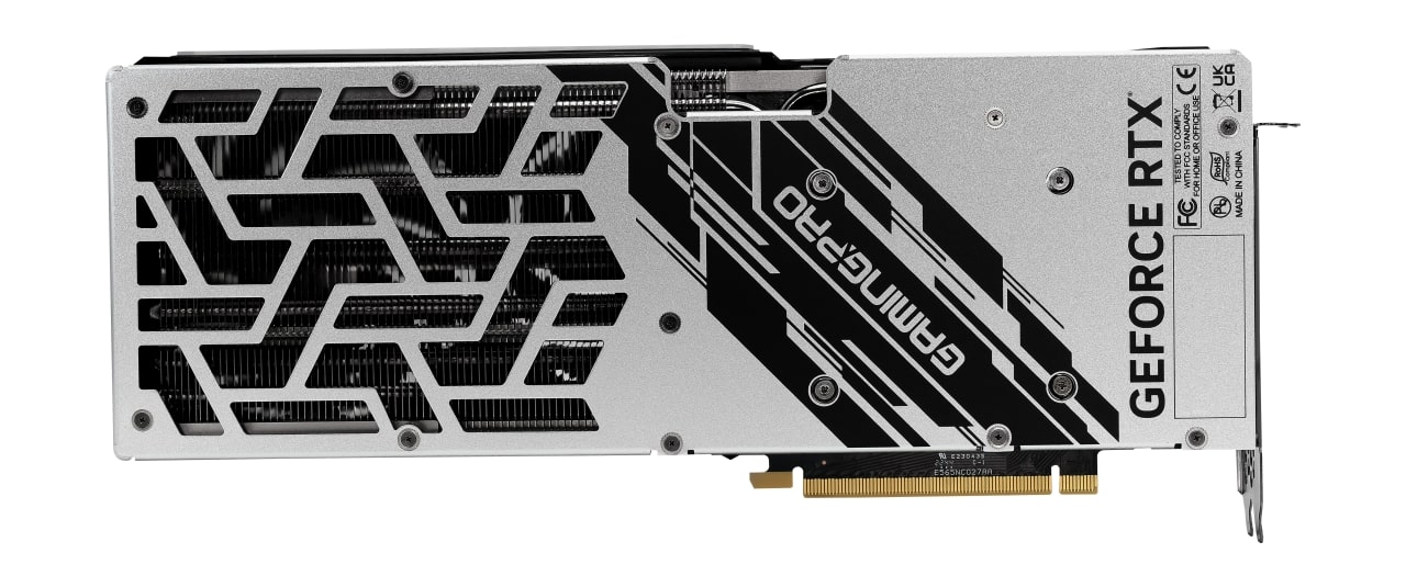 Видеокарта PALIT RTX4080 GAMINGPRO 16G (NED4080019T2-1032A) [16 ГБ, GDDR6X, 256 бит, 2205 МГц, 2505 МГц, HDMI, DisplayPort (3 шт)]