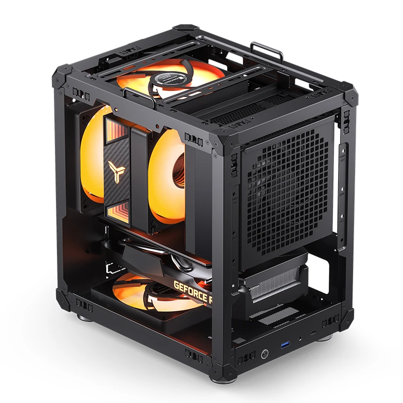 Корпус Jonsbo C6-ITX (C6-ITX Black) [Mini Tower, черный]