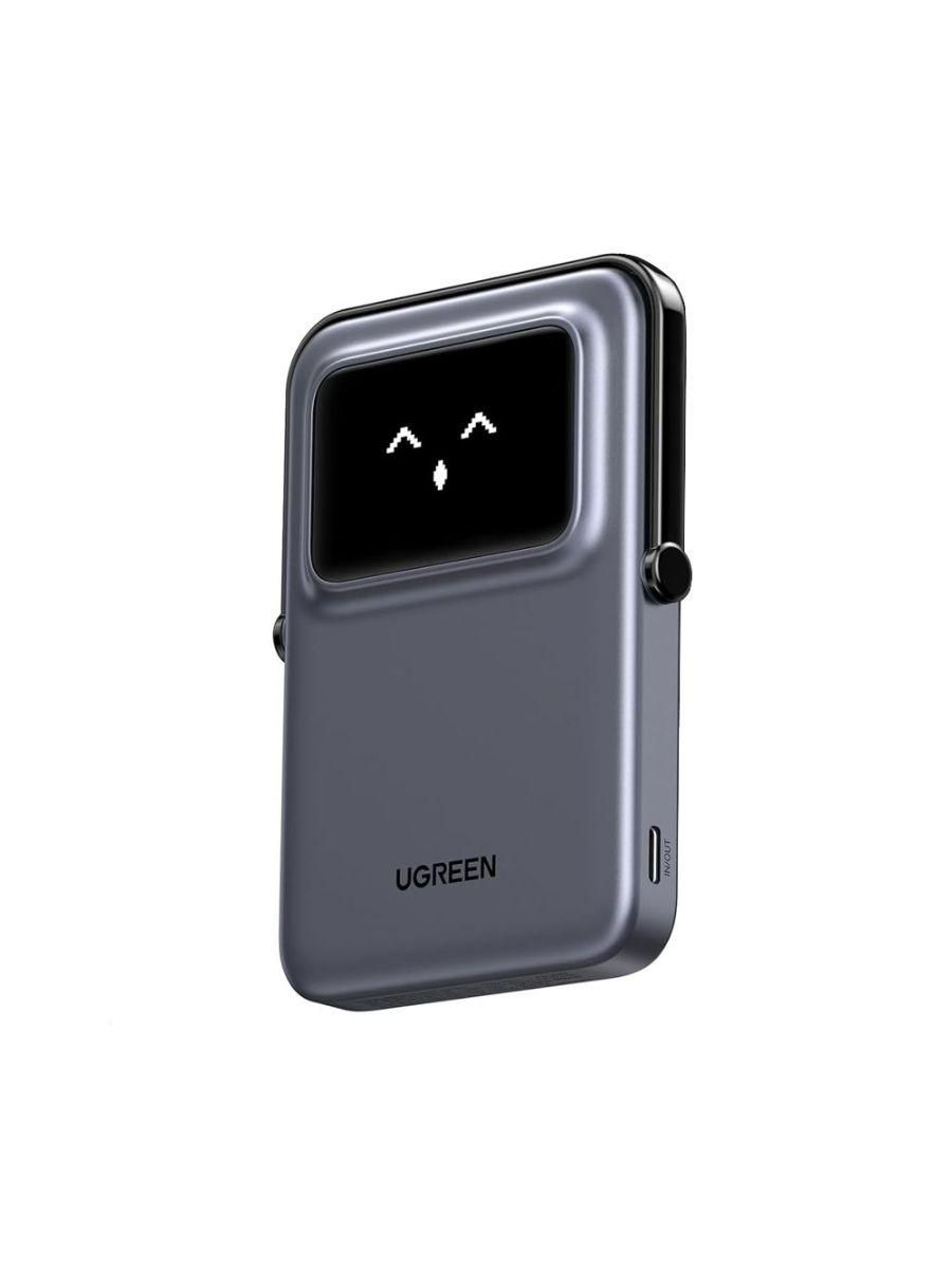 Пауэрбанк UGREEN PB571 35605B 5000mAh Magnetic Wireless Power Bank 35605B USB-C