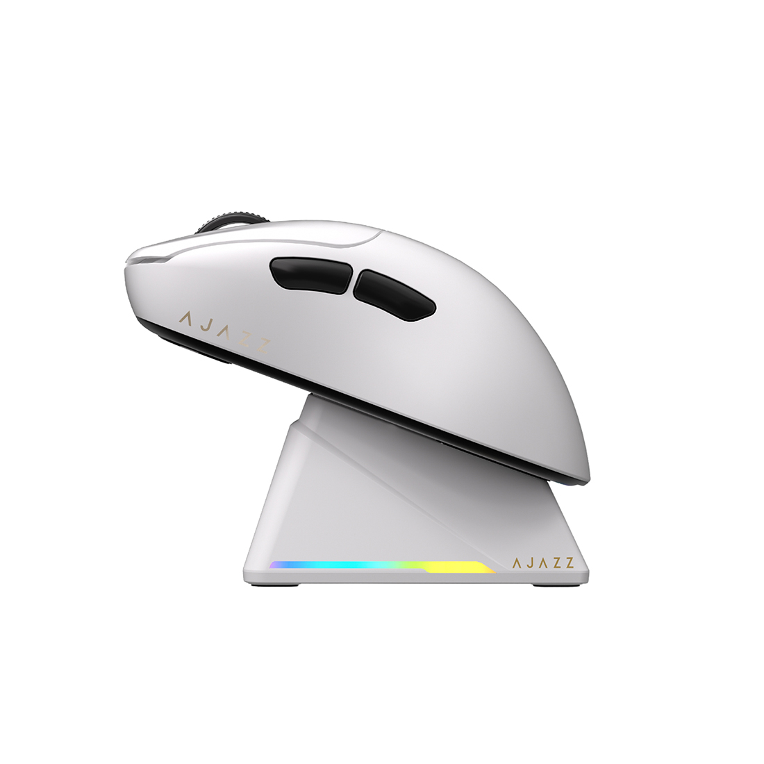 Мышь Ajazz AJ179 PRO [проводная + беспроводная, светодиодная, 26000 DPI, 8000 Гц, белый]