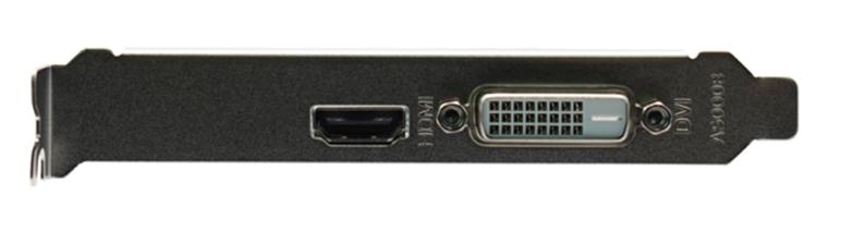 Видеокарта Afox GT1030 4GB D4 LP Single Fan (AF1030-4096D4L2) [4 ГБ, GDDR4, 64 бит, DVI, HDMI]