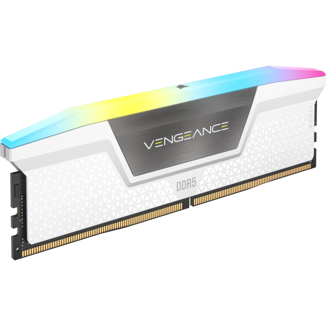 Комплект оперативной памяти Corsair VENGEANCE RGB DDR5 (CMH32GX5M2B5600C40W) [32 ГБ, DDR 5, 5600 МГц, 1.25 В, подсветка, KIT]