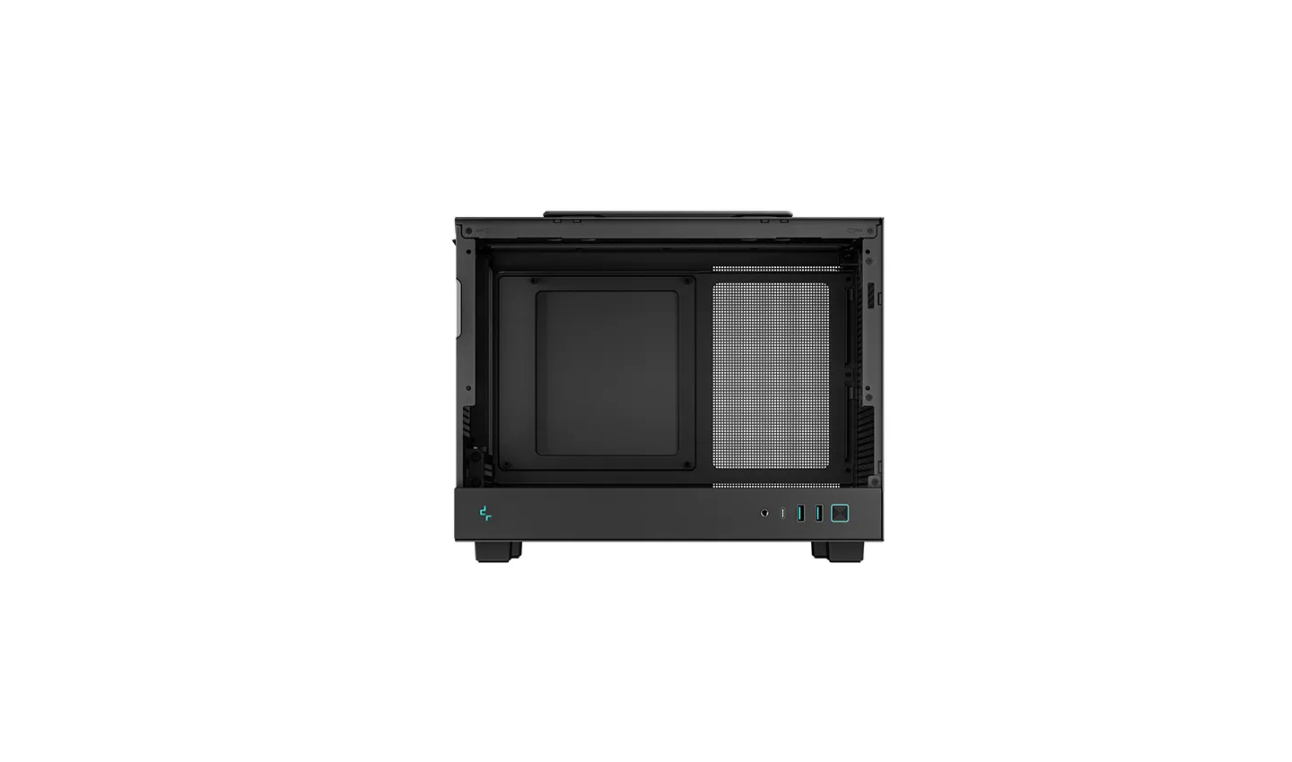 Корпус DeepCool CH160 MESH (R-CH160-BKNMI0-G-1) [SFF, Без вентиляторов, черный]