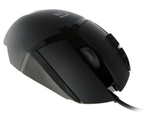 Мышь Logitech G402 Hyperion Fury, 910-004067 [проводная, светодиодная, 4000 DPI, 1000 Гц, подсветка]
