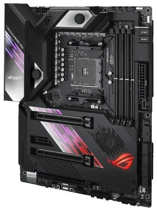Материнская плата ASUS ROG CROSSHAIR VIII FORMULA, [AM4, AMD X570, 4xDDR 4, 2xM.2, 3xPCI-E x16, Standard-ATX]