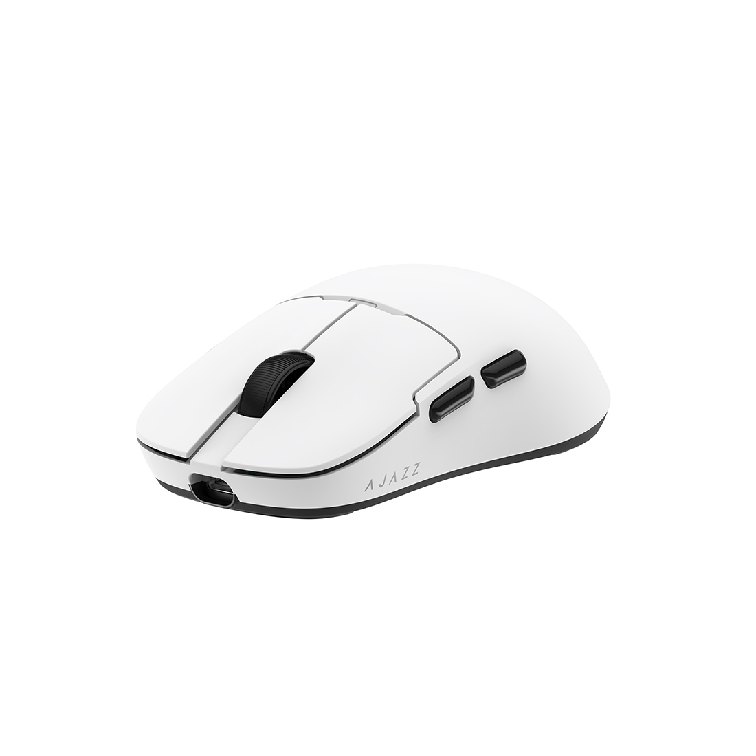 Мышь Ajazz AJ159P MC [проводная + беспроводная, светодиодная, 12000 DPI, 1000 Гц, белый]