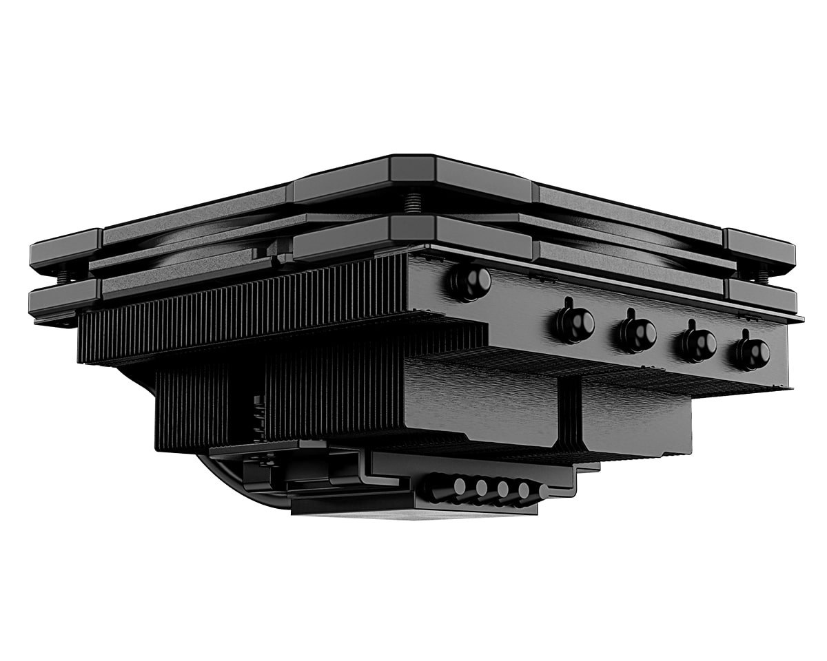 Система охлаждения ID-Cooling IS-55 BLACK, Socket S115x/AMD, 125W, 12cm fan, 500-2000rpm, 54.6CFM, 4pin