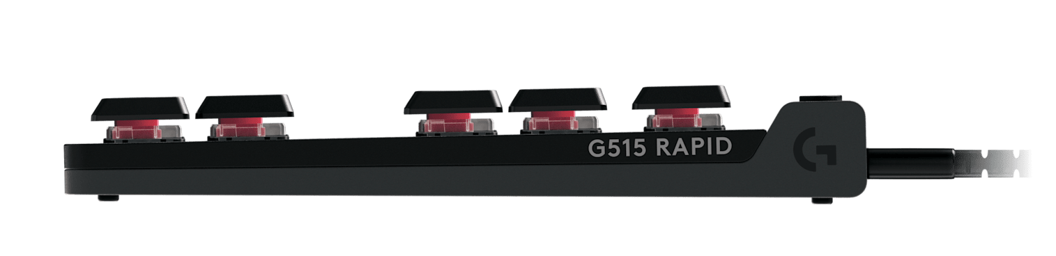 Клавиатура Logitech G515 RAPID TKL (920-013861) [Магнитная, проводная, клавиш - 87, подсветка, черная]