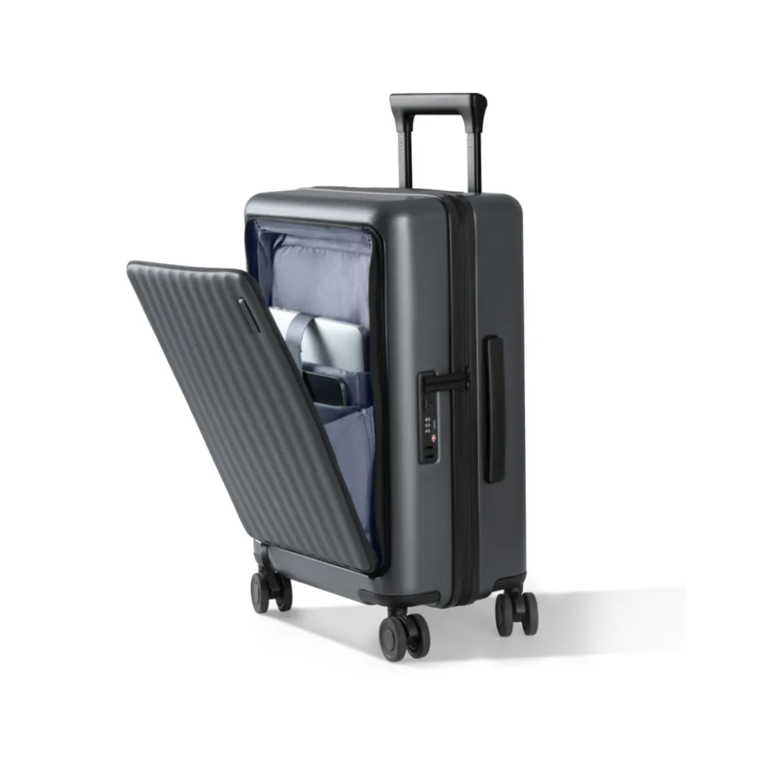 Чемодан Xiaomi Front Pocket Carry-on Luggage 20" Серый