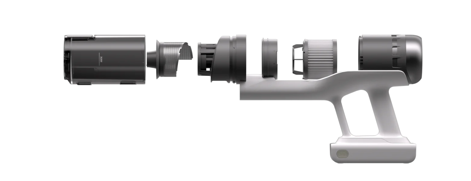 Беспроводной вертикальный пылесос Roborock H60 Hub Pro