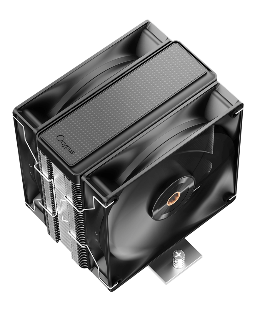 Система охлаждения Ocypus Delta A40 Elite BK Dual Fan [120 x 120 мм, 2000 об/мин, 29 дБ, 4 pin]