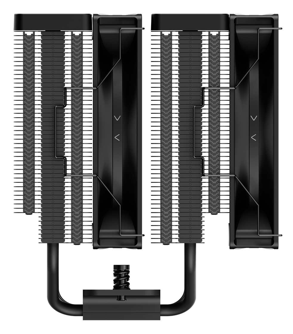 Система охлаждения Ocypus Delta A62 BK ARGB [120 x 120 мм, 2000 об/мин, 29 дБ, 4 pin]