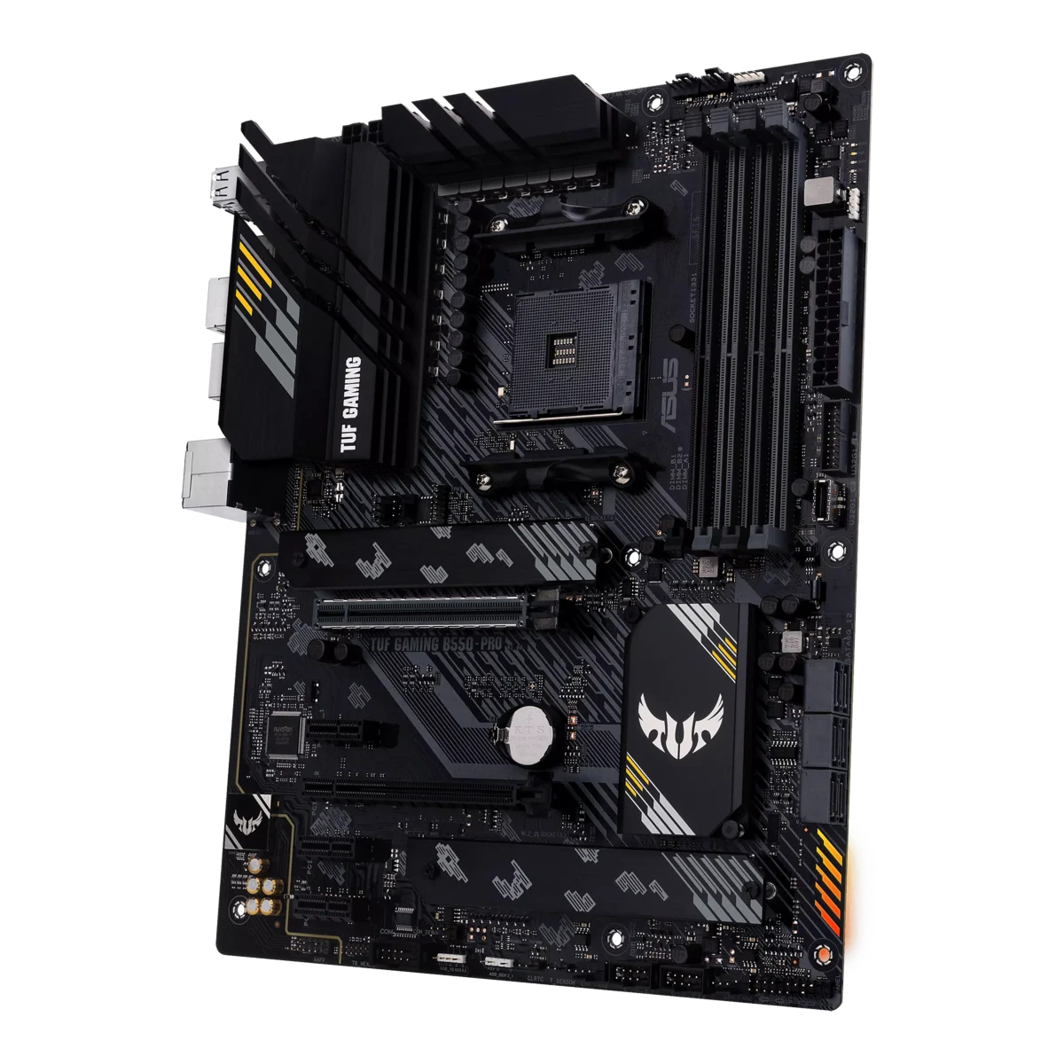 Материнская плата Asus TUF GAMING B550-PRO [AM4, AMD B550, 4xDDR 4, 2xM.2, 2xPCI-E x16, Standard-ATX]