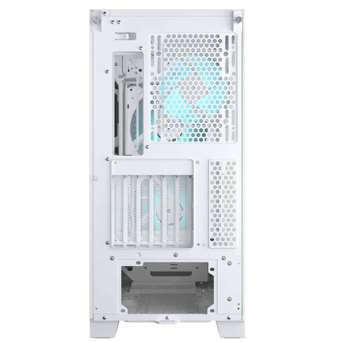 Корпус Cougar Airface ECO RGB (CGR-5YA2W-RGB) [Midi Tower, 1 x 120 мм, 2 x 180 мм, белый]