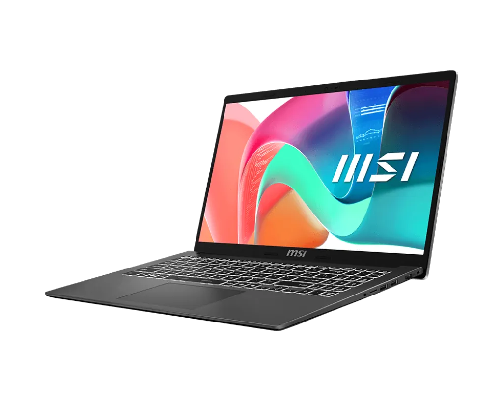 Ноутбук MSI Modern 15 (F13MG-604XKZ) [15.6" Full HD, Core i5-1334U, 16 ГБ ОЗУ, 512 ГБ SSD, DOS]