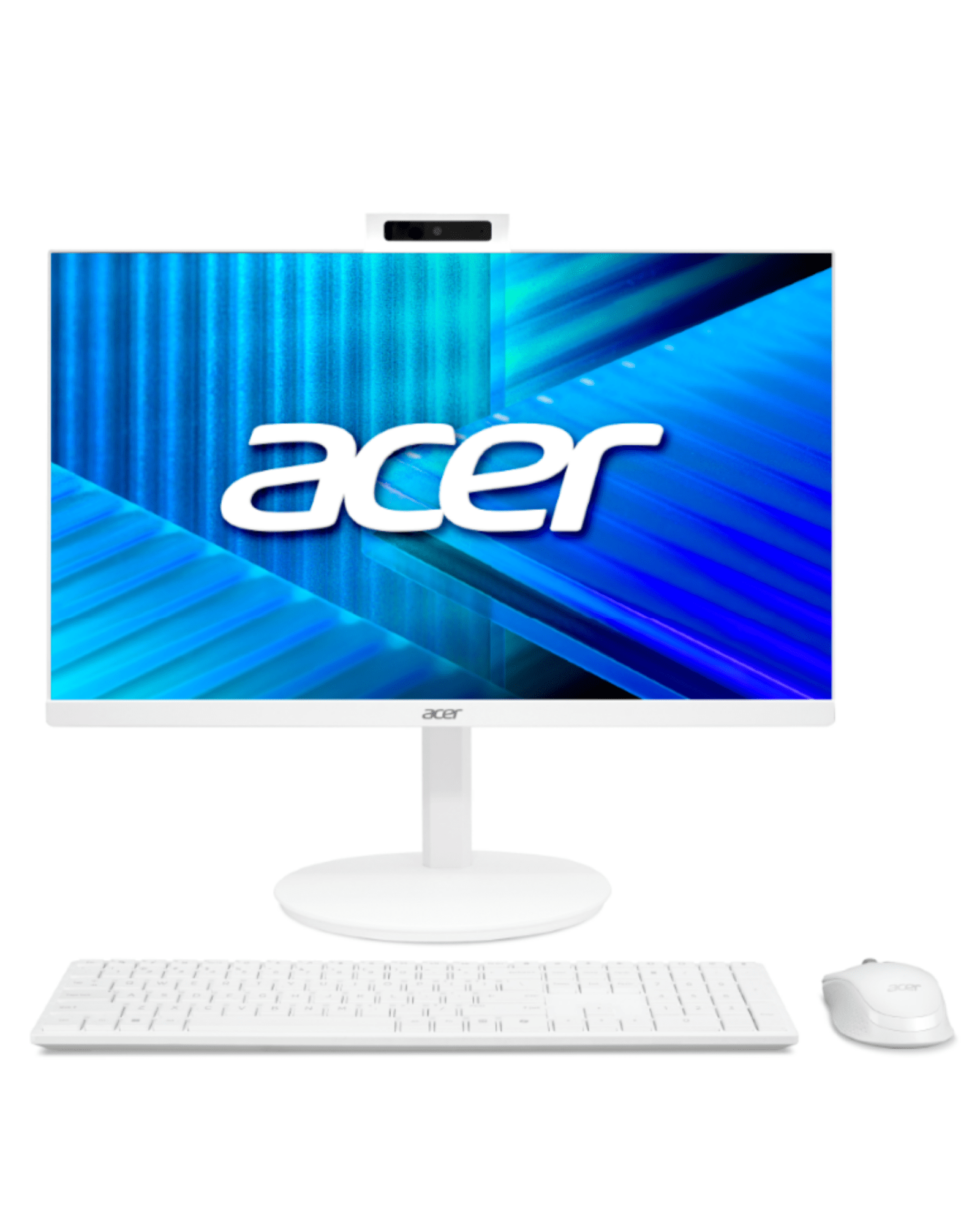 Моноблок Acer Veriton Z2417G (White)  / Intel Core Ultra 5 115U / 16 ГБ DDR5 (2 слота, макс. 32 ГБ)