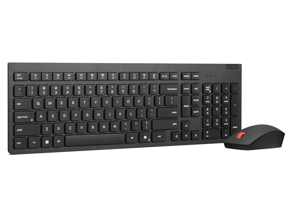 Беспроводная клавиатура и мышь Lenovo Essential Wireless Combo Keyboard &amp; Mouse Gen2 (4X31R64498) [Мембранная, беспроводная, черная]