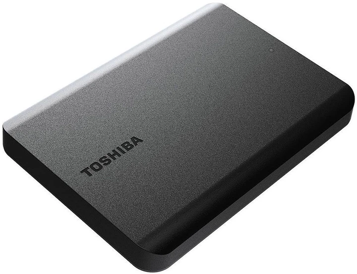 Жесткий диск Toshiba External Hard Drive Canvio Basics Excl (HDTB520MK3AA) [2 ТБ, 2.5", USB 3.2 Gen 1 (Type-A), 5400 об./мин, кэш - 8 МБ, внешние портативные]