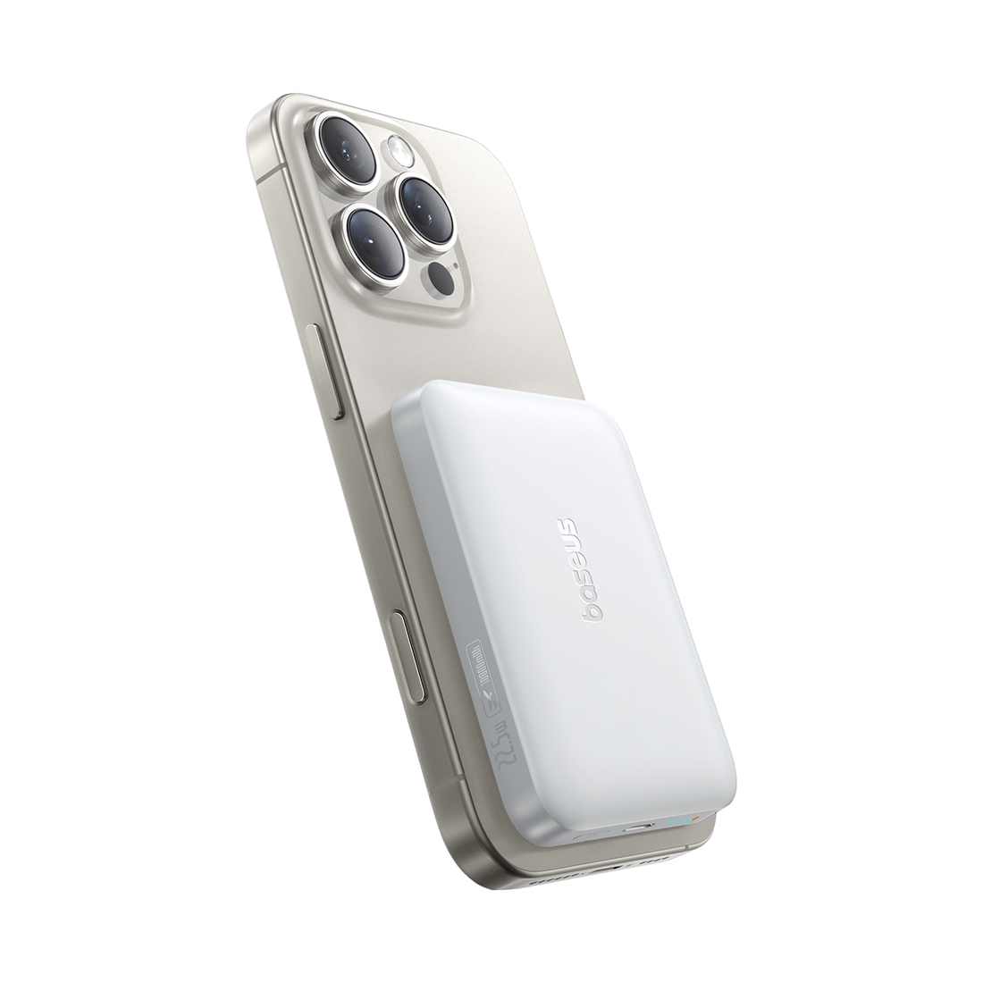 Портативный внешний аккумулятор, Baseus, EnerFill FM11 Ultra-Mini, (P1008210E213-00), 10000mAh, 22.5W, Белый