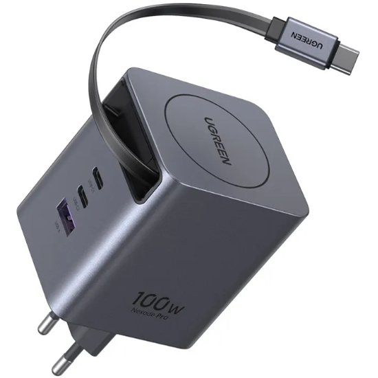 Зарядное устройство UGREEN X616 100W (65828) 3C1A GaN Fast Charger 
