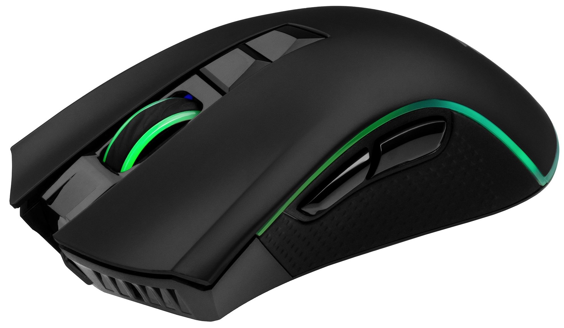 Мышь 2E Gaming MG340 WL (2E-MG340UB-WL) [беспроводная, светодиодная, 5000 DPI, 1000 Гц подсветка, черная]