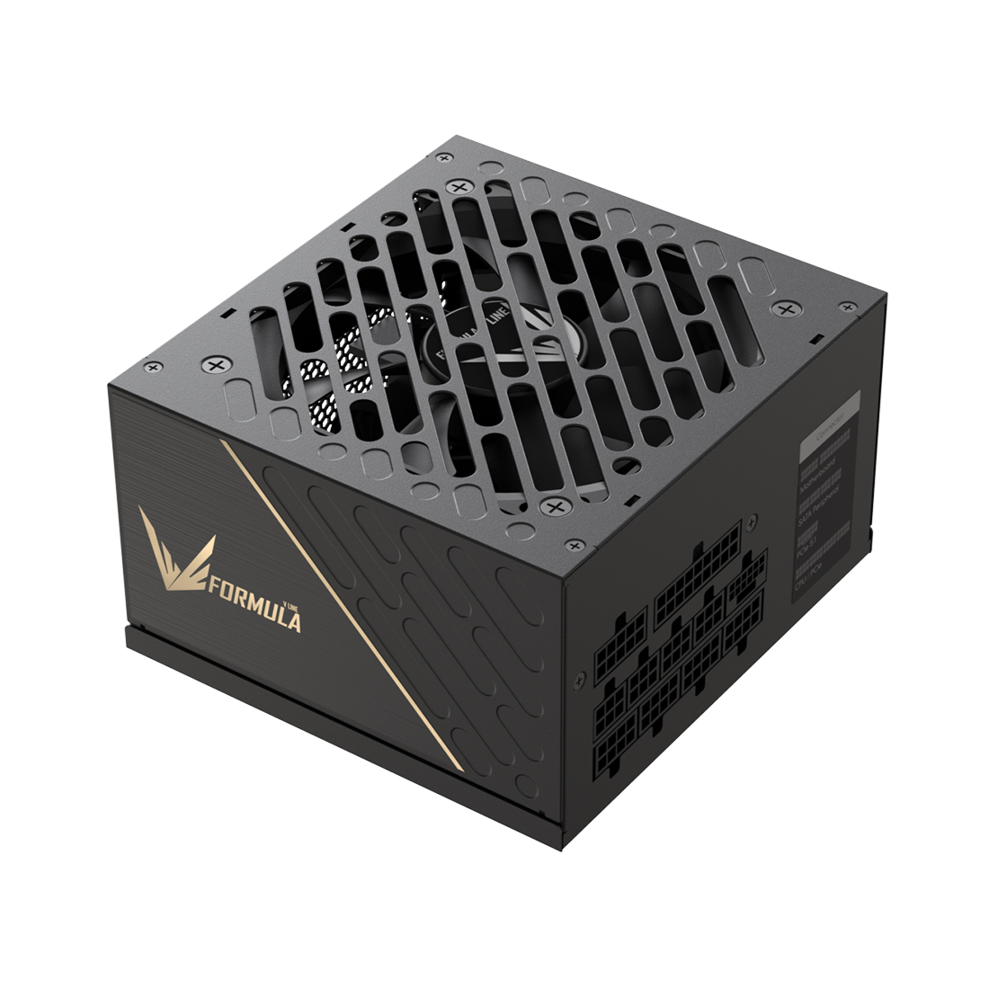 Блок питания Formula V FV-850GM [850 Вт, 80 PLUS Gold, 8x SATA, 1 x 16 pin (12VHPWR), 3 x 6+2 pin PCIe, 2x 4+4 pin CPU, ATX]