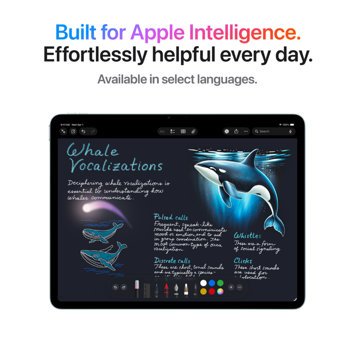 11-inch iPad Air M4 (MH344QA/A) Wi-Fi 128GB - Purple, Model A3459
