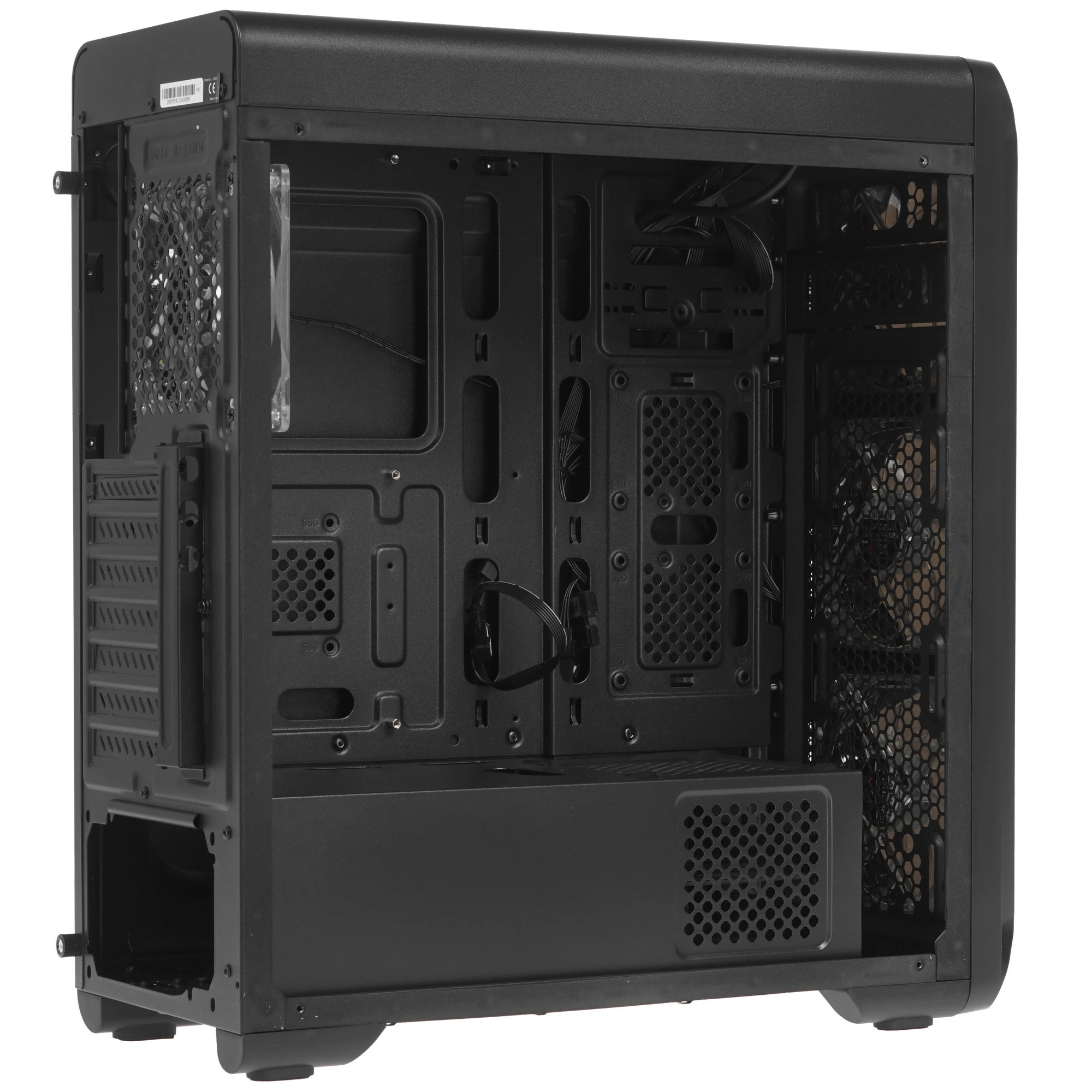 Корпус Zalman I3 Edge [Midi Tower, 4 × 120 мм, Черный]