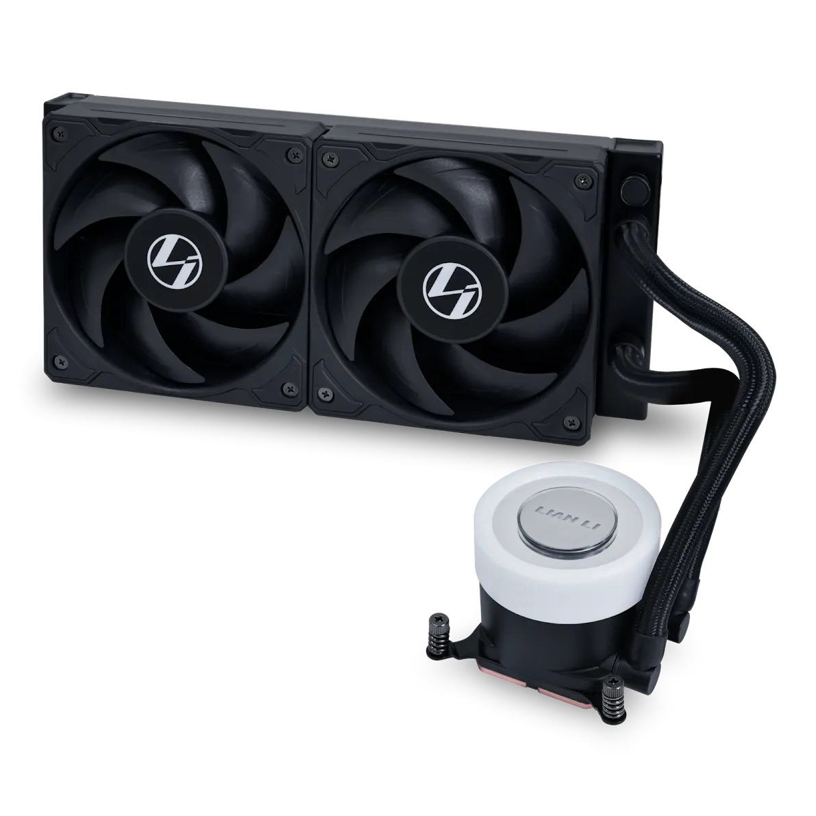 Система охлаждения Lian Li GALAHAD II LITE 204 PERFORMANCE BLACK [120 мм, 2500 об/мин, 29.8 дБ, 4 pin]