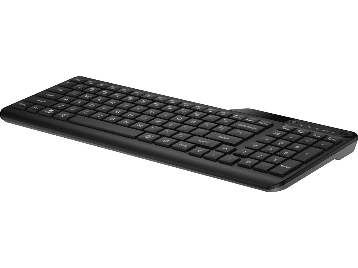 Клавиатура HP 460 Multi-Device KBD (7N7B8AA) [мембранная, беспроводная, черная]