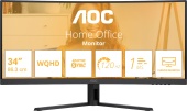 Монитор AOC CU34B3E/01 [34", VA, 3440x1440, 120 Гц, 4 мс, HDMI, DisplayPort]