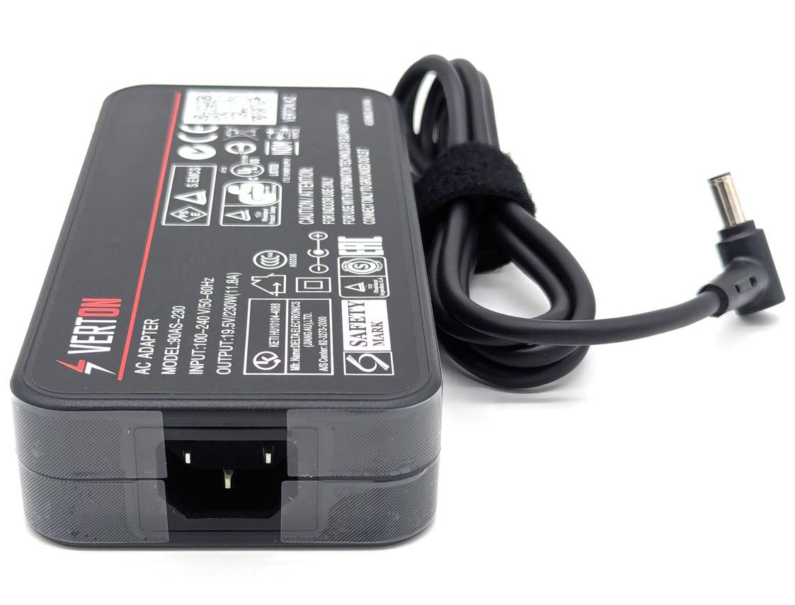 Блок питания для ноутбука Asus ADP-230MB, 19.5 В/ 230 Вт (11.8 А), 6.0/3.7 мм, Slim, Verton, NEW DESIGN