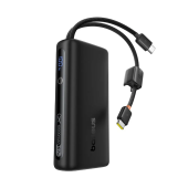 Портативный внешний аккумулятор Baseus EnerFill FC41 (E0028P00) Power Bank 10000mAh 67W Cosmic Black / черный