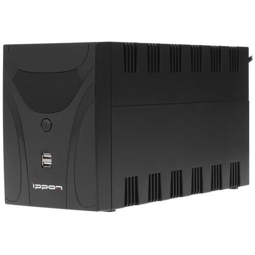ИБП Ippon Smart Power Pro II 1600 Euro, 1600VA, 960Вт, AVR 162-290В, 4хEURO, управление по USB, RJ-45, LCD