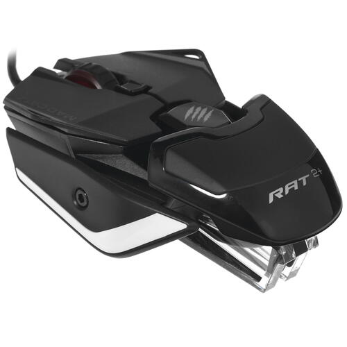 Игровая мышь Mad Catz THE AUTHENTIC R.A.T. 2+, черная [MR02MCINBL000-0] [проводная, светодиодная, 5000 DPI]