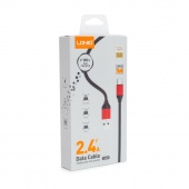 Интерфейсный кабель LDNIO Lightning LS431 2.4A TPE Алюминий 1м Чёрный - купить по цене 1 320 тг. в интернет-магазине Forcecom.kz