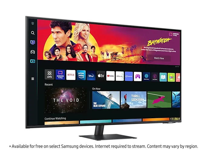 Монитор Samsung SMART M7 (LS43BM702UIXCI) [43", VA, 3840x2160, 60 Гц, 4 мс, HDMI x2]