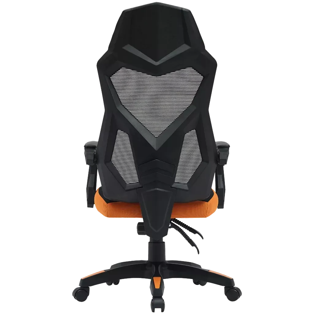 Игровое кресло CANYON  gaming chair Wave MCH02 Mesh (CNE-MCH02) черный + оранжевый