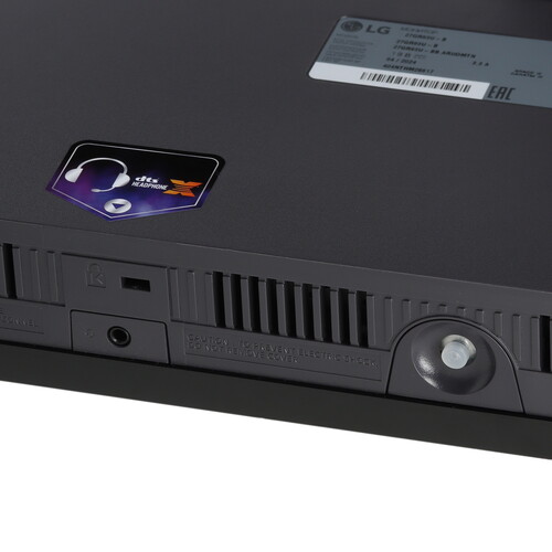 Монитор LG UltraGear (27GR93U-B) [27", IPS, 3840x2160, 144 Гц, 1 мс, HDMI x2, DisplayPort]