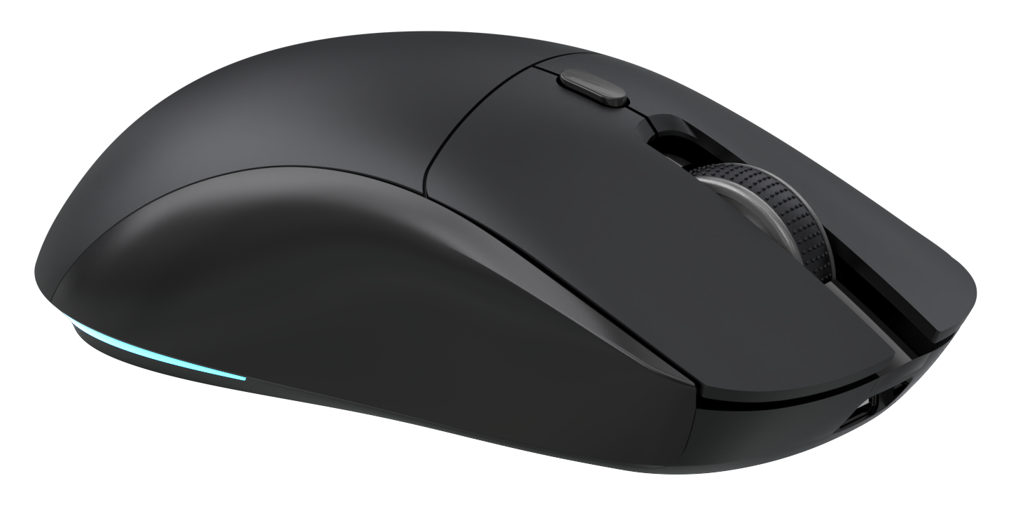 Мышь Defender Stone GM-551 (52551) [беспроводная, светодиодная, 7200 DPI, 125 Гц подсветка, черная]