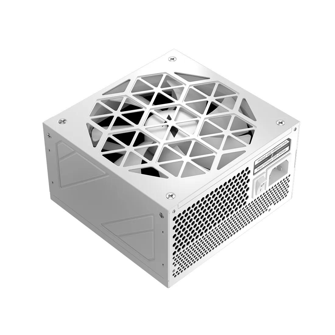 Блок питания 1stPlayer HA 650W WH (HA-650AC1-WH) [650 Вт, 80 PLUS Standart, 4x SATA, 2x 6+2 pin PCIe, 1x 4+4 pin CPU, ATX]