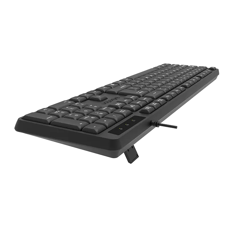 Клавиатура MeeTion K200 (K200 Black) [мембранная, проводная, черная]