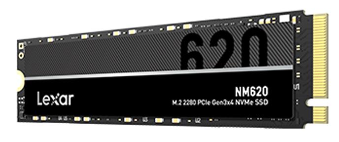 Твердотельный накопитель SSD Lexar NM620 (LNM620X001T-RNNNG) [1 ТБ, M.2, PCI-E, чтение: 3500 Мбайт/сек, запись: 3000 Мбайт/сек]