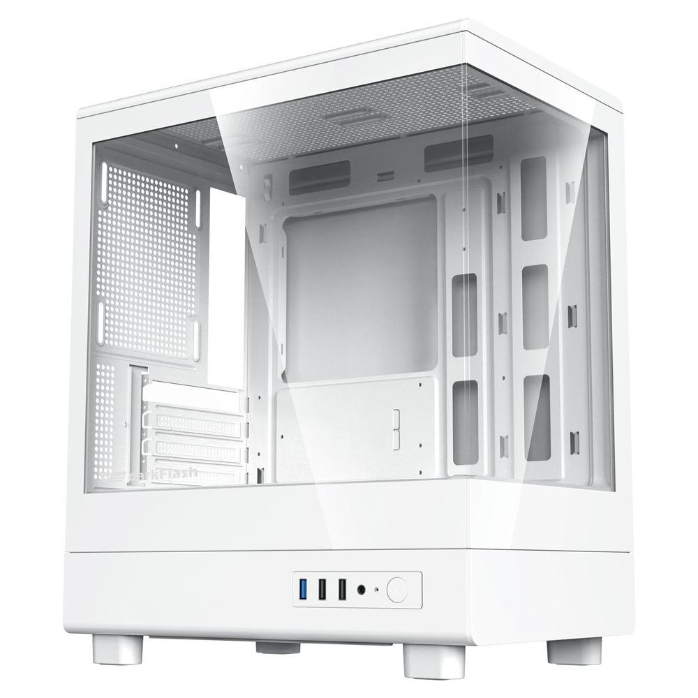 Корпус darkFlash DB330M (DF-DB330M-WH) [Mini Tower, 3 x 120 мм ARGB, Белый]