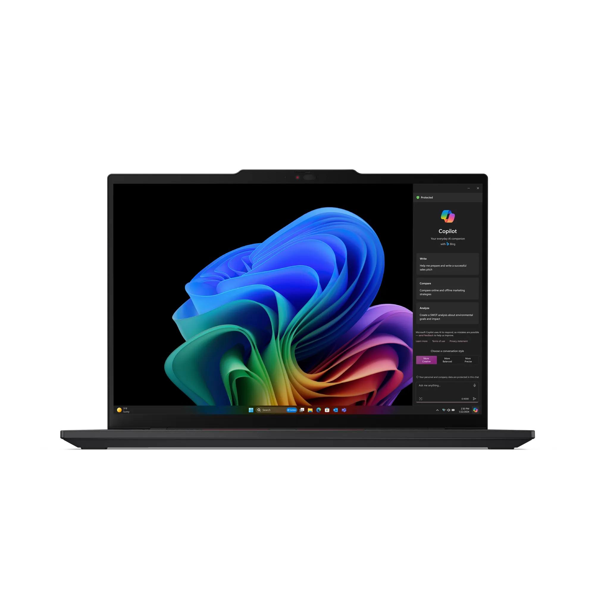 Ноутбук Lenovo ThinkPad T14s G6 (21N1000DRT) [14", Snapdragon X Elite X1E-78-100, 32 ГБ ОЗУ, 512 ГБ SSD, Windows 11 Pro]