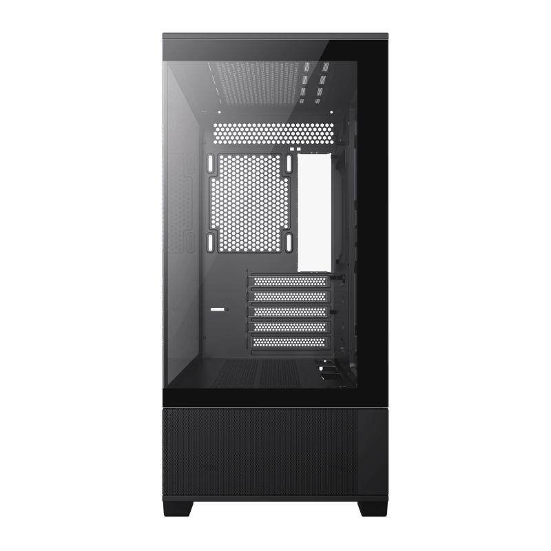 Корпус GameMax Vista MB [Mini Tower, Без вентиляторов, черный]